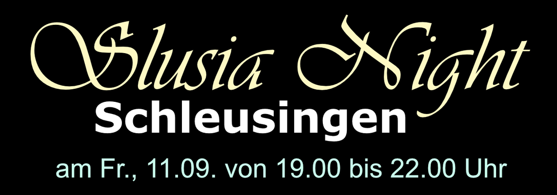 Slusia-Night Schleusingen